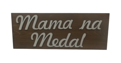 Tabliczka " Mama na medal" - Brązowa