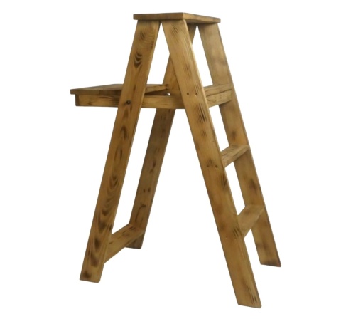 Drabinka z siedziskiem 100cm - Przypalana