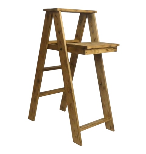 Drabinka z siedziskiem 100cm - Przypalana