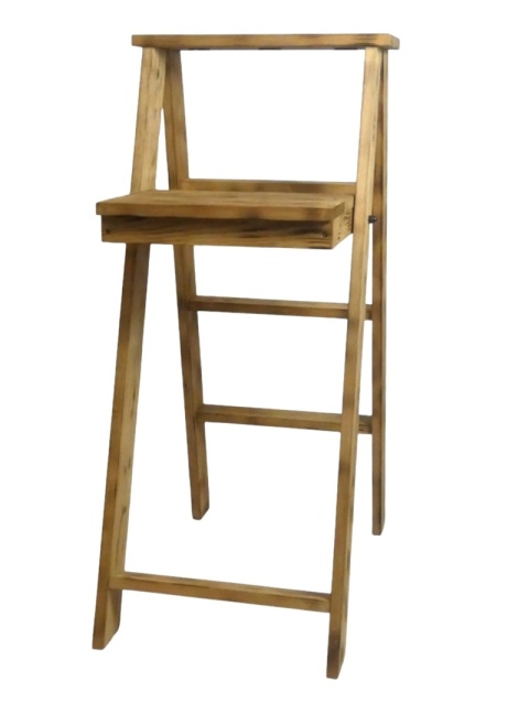 Drabinka z siedziskiem 100cm - Przypalana