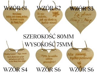 Eleganckie eko zawieszki na butelki weselne (10 szt) 16 wzorów – personalizowane podziękowanie dla gości