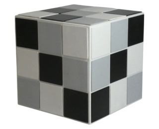 Kostka rubika "BOX" do sesji - Dwukolorowa