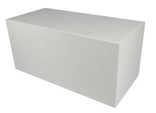 Kostka "BOX" do sesji 40x40x110 - Biała