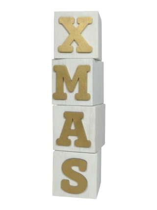 Kostki "XMAS" - Brązowe