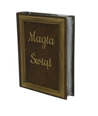 Książka " Magia Świąt " - Brązowa