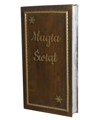 Księga " Magia Świąt " - Brązowa