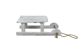 Sanki - Biały postarzany