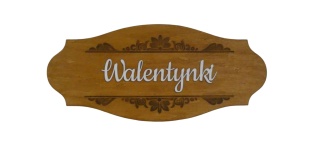 Tabliczka " Walentynki " - Koniak