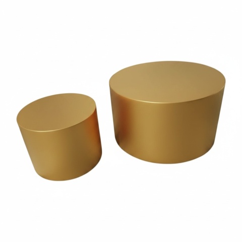 Zestaw Walec do sesji h 28/30 cm ∅ 33/50 cm - Złoty